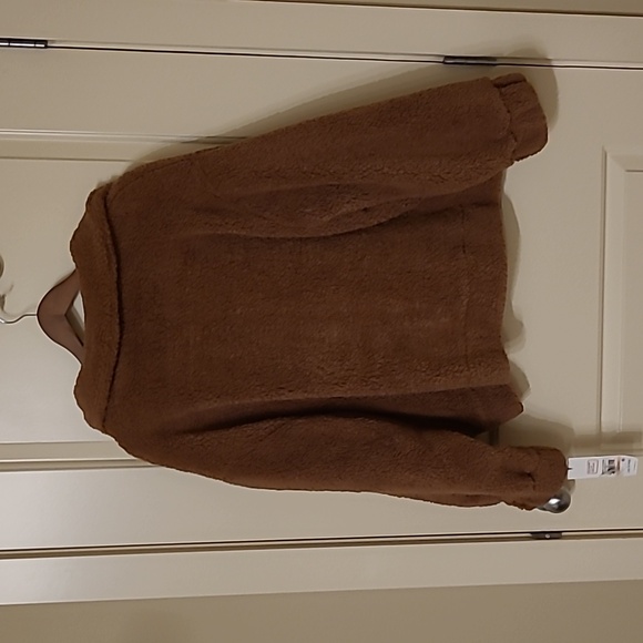 Ladies Calvin Klein Sherpa Coat - Picture 2 of 9